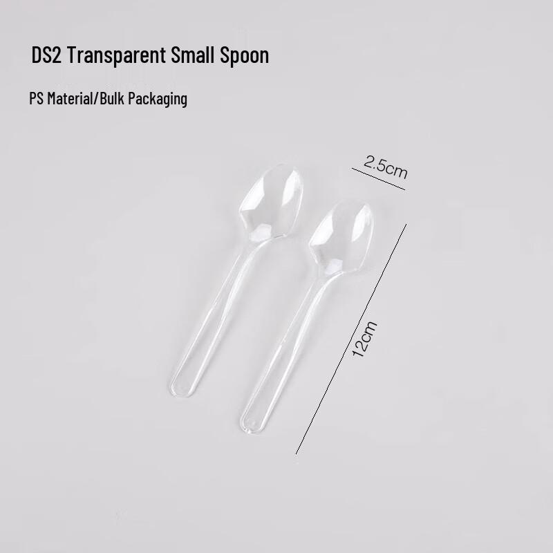 

Sanbile Disposable Plastic Dessert Spoons