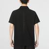 Under Armour SS22 Embossed Logo Sports Knit Polo Men Tops Black 22500515-001