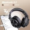 OneOdio A70 Wireless Headphones, 72 Hours Playtime, Bluetooth Headphones, Dual-Use Wired and Wireless, Over-Ear Headphones with Mic, DJ Headphones,