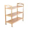 Multi Layer Shoe Rack Thicken Bamboo Large Capacity Durable Shoe Storage Rack for Bedroom Dormitory 3 Layers, 50cm