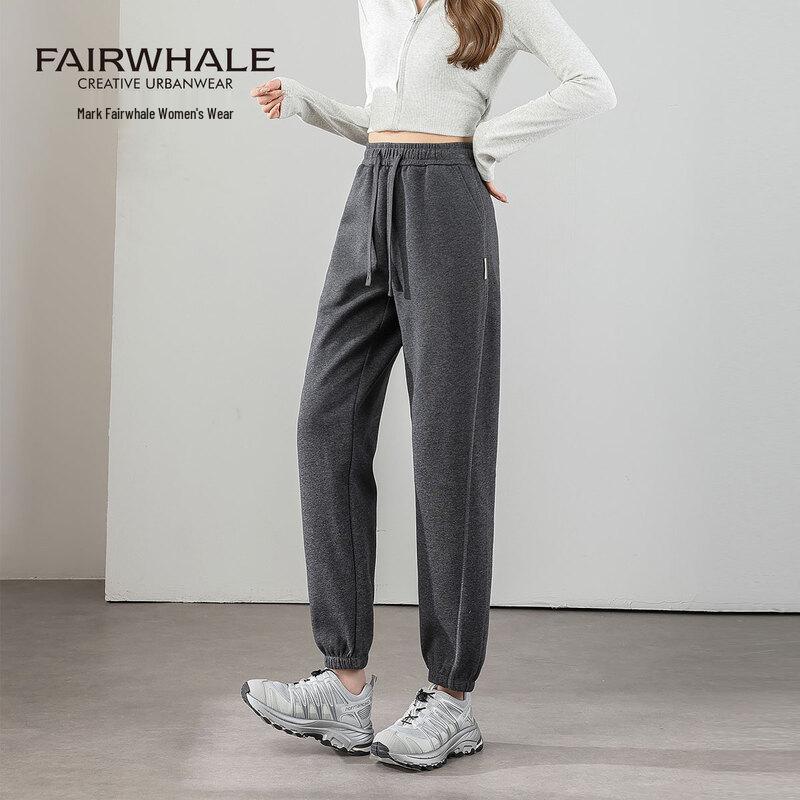 Mark Fairwhale Women s High-Waist Cuffed Sweatpants L