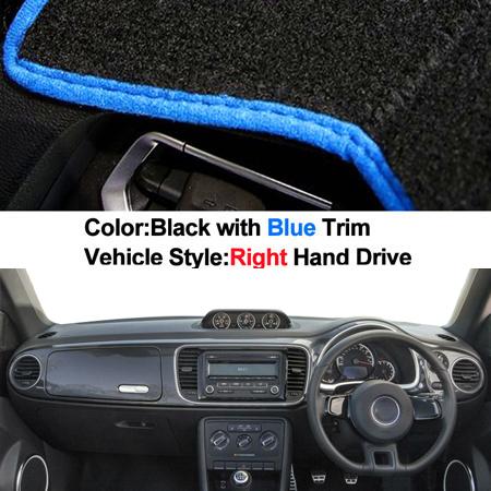 Car Dashboard Cover Dash Mat Carpet For VW Volkswagen Beetle 2012 - 2019 LHD RHD Auto Dashmat 2013 2014 2015 2016 2017 2018