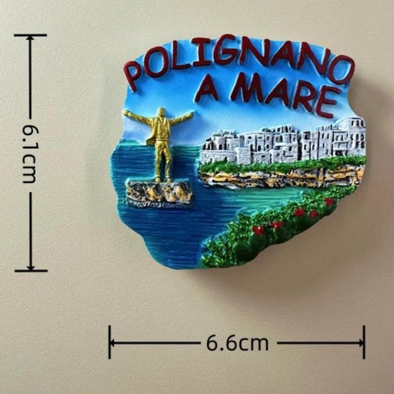Italy Travelling Souvenirs Roma Fridge Magnets Milan Bologna Cefalu Otranto Lake Maggiore Vieste Fridge Stickers Wedding Gifts