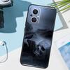 Skull Crow Flower Cover For OPPO Reno 14 F 13 12 11 10 Pro 11F 12F 13F 7 8 Lite OPPO Find X9 X8 X6 X5 Pro Case