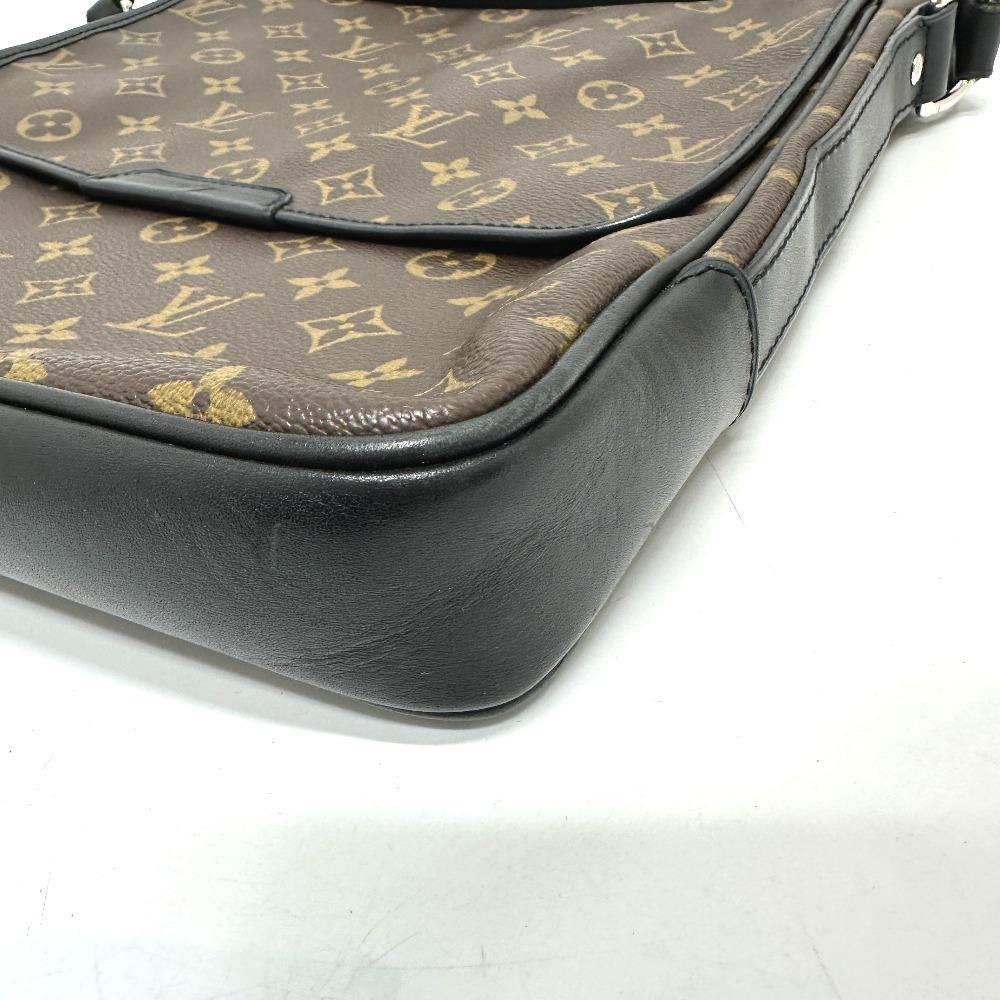 Louis Vuitton M56715 MonogramMacassar Bus MM Crossbody bag shoulder bag