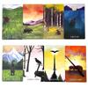 12x7cm Ethereal Vision Tarot Cards - Big Rabbit Christmas Eve Illusion Abyss