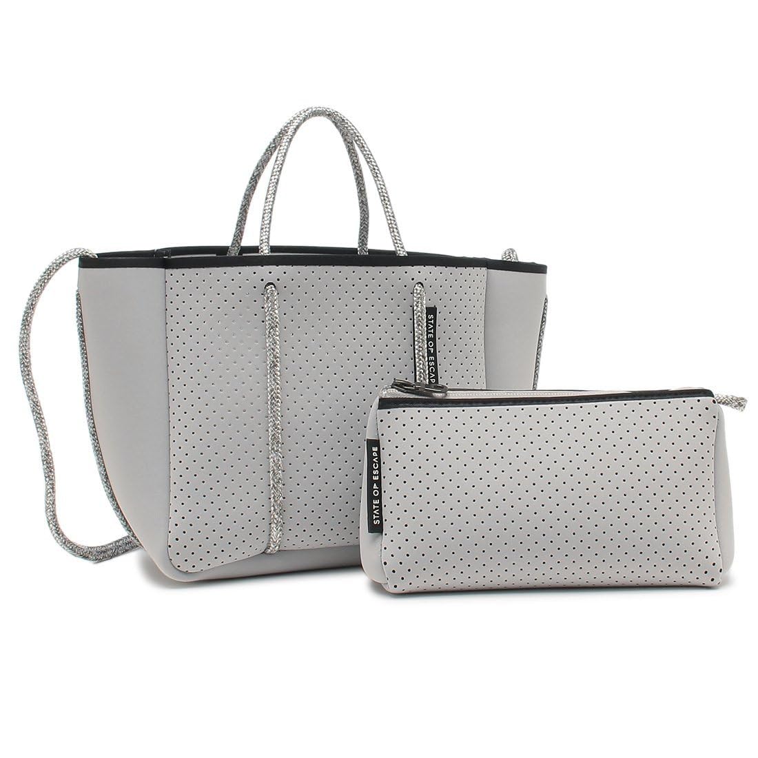 

of STATE OF ESCAPE Bag PETITE ESCAPE BAG Cloud Petite Escape Neoprene Handbag with Pouch for Women [State Escape] (Shoulder Bag) [Brand] [Product]