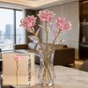Artificial Pink Preserved Roses Timeless Home Decor Gift for Holidays & Every Day