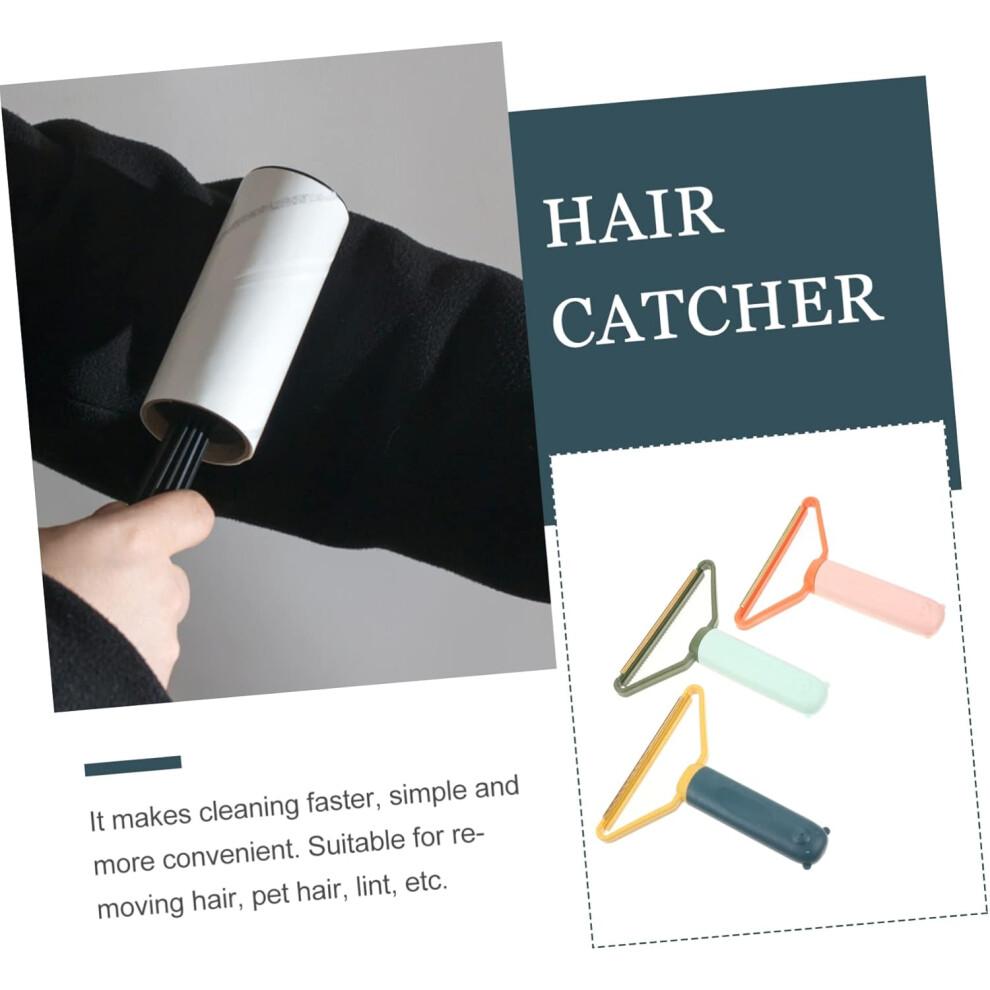Cat Hair Remover Roller Pack of 3 Travel Lint Brush Detangling Tool for Cats Hair Cleaning and Fur Removal