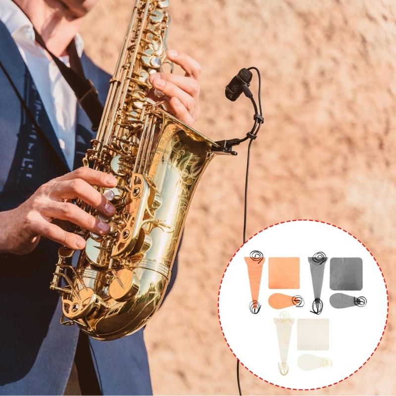 Saxophone Cleaner Swab for Through Tube Inside Cleaning Cloth Saxophone Cleaning Rag Clarinet Saxophone Cleaning Cloth
