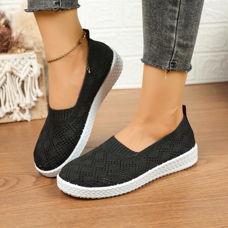 Large Size Women's Shoes Flat Mary Jane Single Shoes Fashionable Versatile Retro Soft Sole