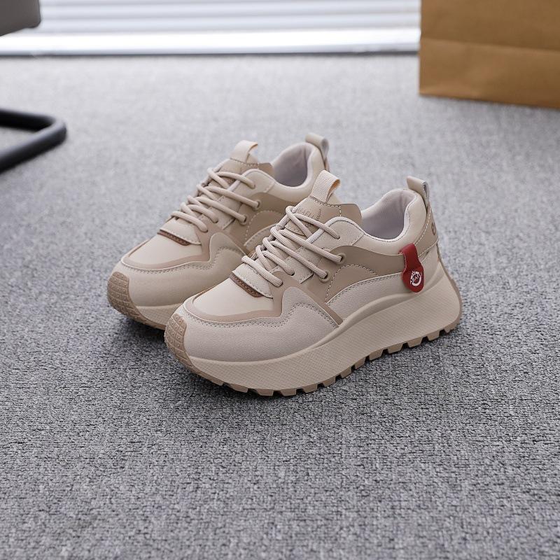 Large size platform women's shoes new new board shoes sports-resistant women's casual women's shoes