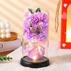 Carnation Eternal Flower Glass Cover Mother's Day Gift Dried Flower Soap Bouquet Creative Gift Ornament