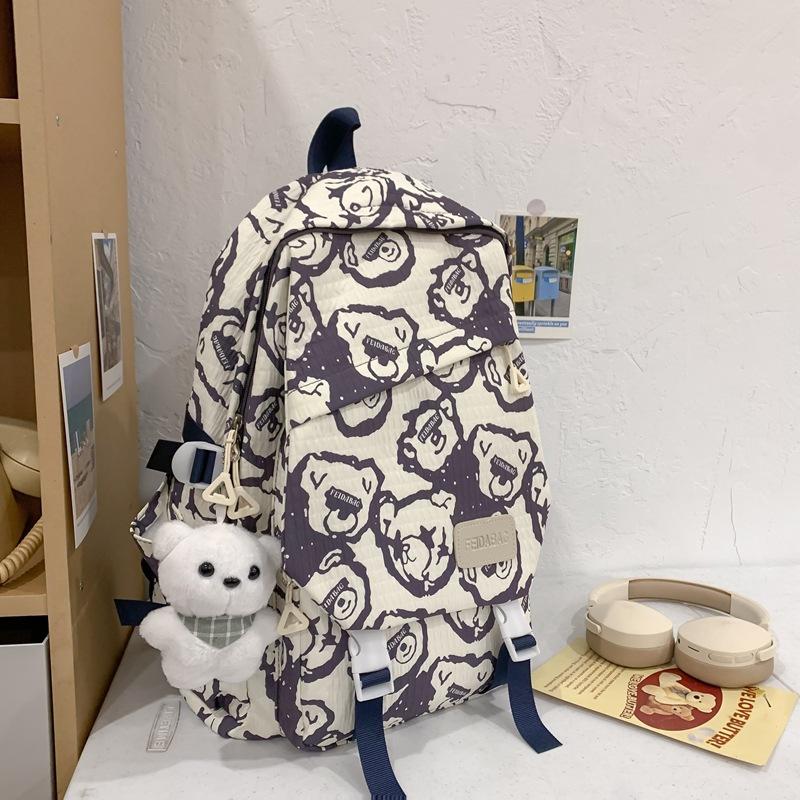 Japanese Backpack for College Students  New Korean Version of Cute Backpack for Junior High School Students