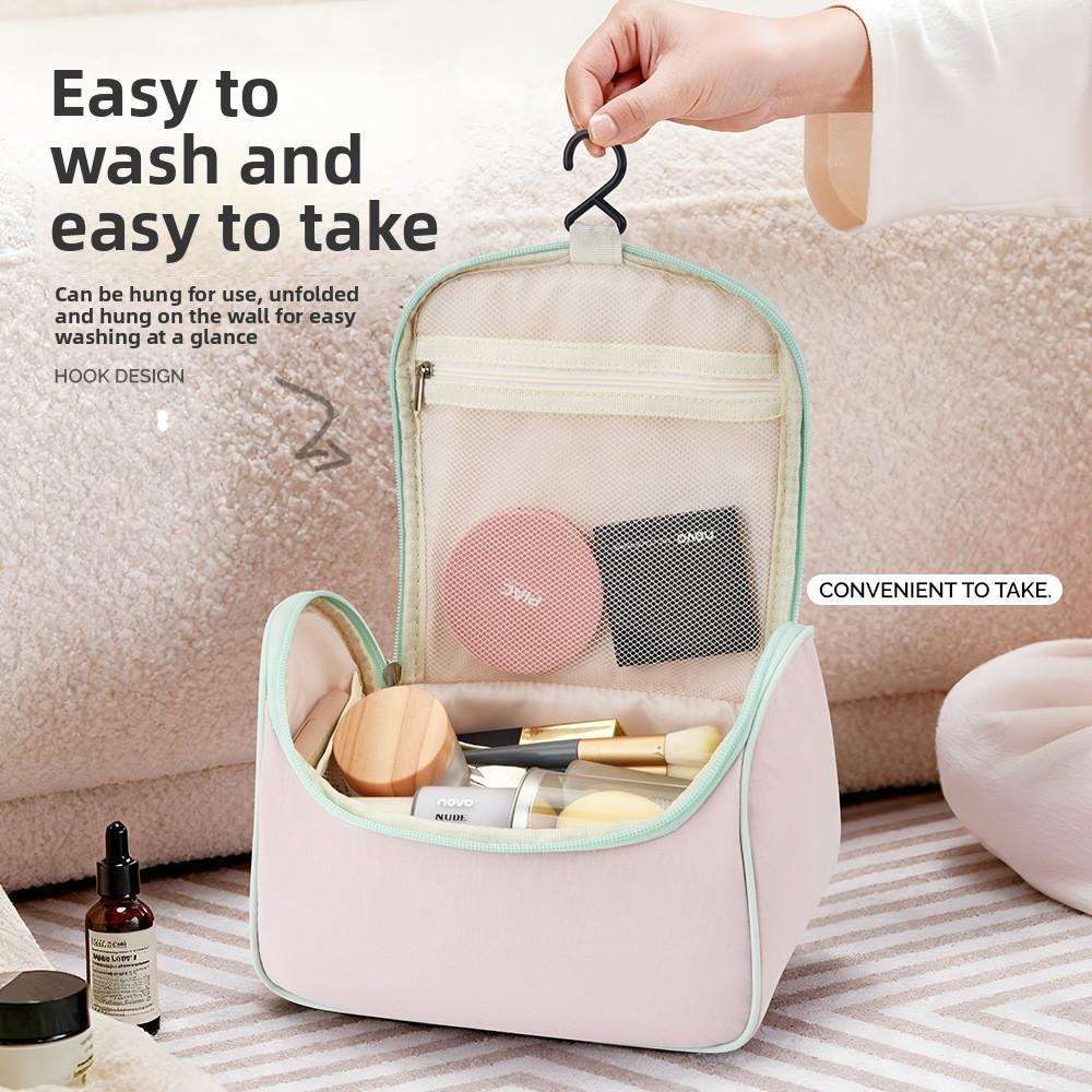 Multifold Travel Cosmetic Bag With Large Capacity For Women And Makeup Enthusiasts