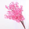 Artificial Cherry Blossom Branch Wedding Decoration - Silk Peach Blossom Vine for Indoor Living Room