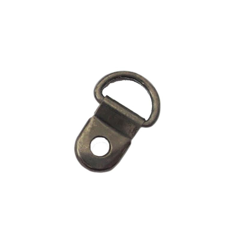 Multipurpose D Rings Eyelet Rivet Clasps Rustproof Metal Carabiner Easy Disassemble D Rings Mountaineering Buckle