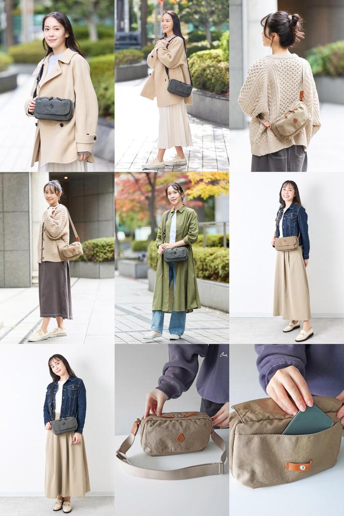Credolan Shoulder Bag, Dark Beige X Brown, CR-CL3785-DB