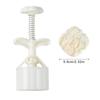 Food Safe Plastic Moon Cakes Maker Set 75g Kite Pattern Molds Easy Press Mechanism Holiday Baking Essential