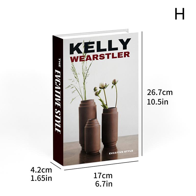 Fake Books Ornament Shooting Props Simple Decorative Book Coffee Table Decoration Bookshelf Decor