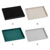 Impact-resistant Velvet Surface Jewelry Display Tray For Rings Bracelets And Watches Jewelry Trays