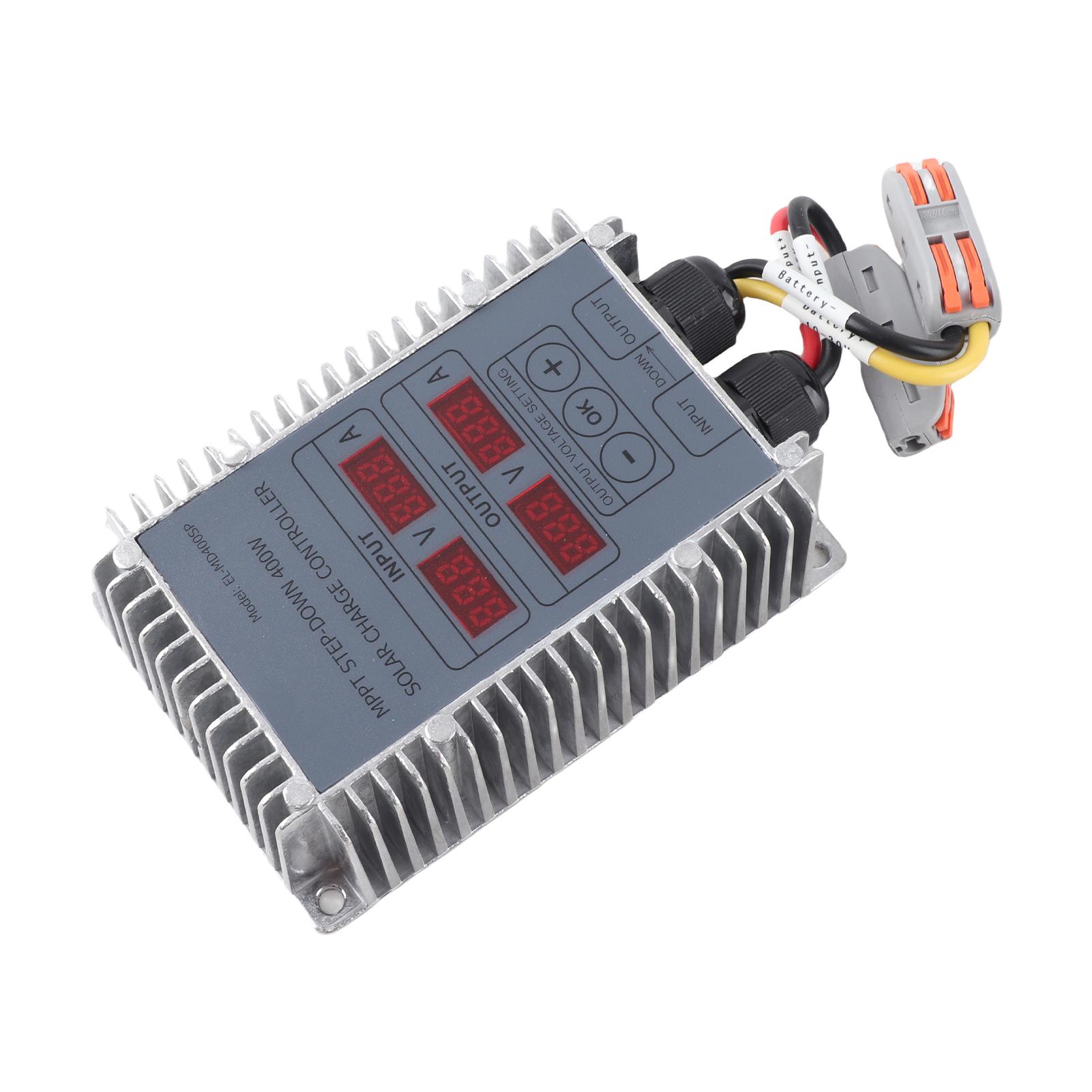 

200W 300W 400W (Optional) Maximum Power Point Tracking Step down Real time Tracking Solar Battery Recharging Controller