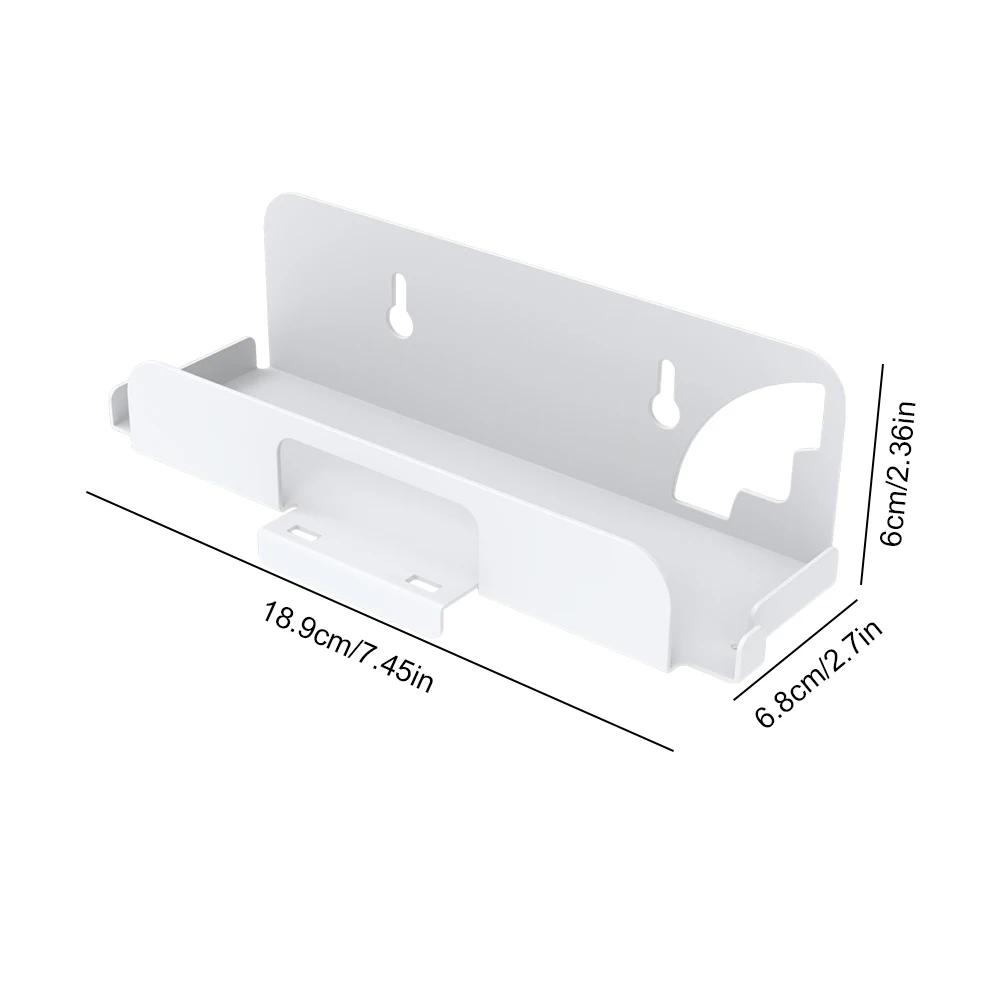 Wall Mount Host Universal Wall Bracket with Controller Hook Handle Storage Rack for Switch/Switch OLED Game Console Accessories