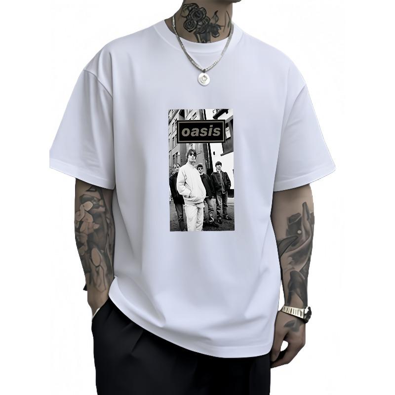 2026 bestselling fashionable mens printed Tshirts highquality roundneck shortsleeved tops outdoor casual daily wear