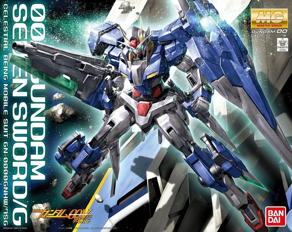MG 1/100 GN-0000/7S Double O Gundam Seven Sword/G (Mobile Suit Gundam 00)
