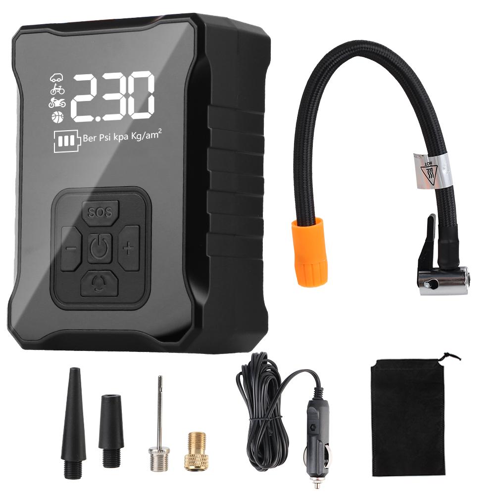 For Motorcycle Boat AUTO Tyre Balls Air PumpTire Inflator Wired/Wireless Portable Digital Display Inflation Pump Car Mounted 1PC