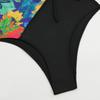 Large Size One-piece Swimsuit Women's Printed Tight Sexy