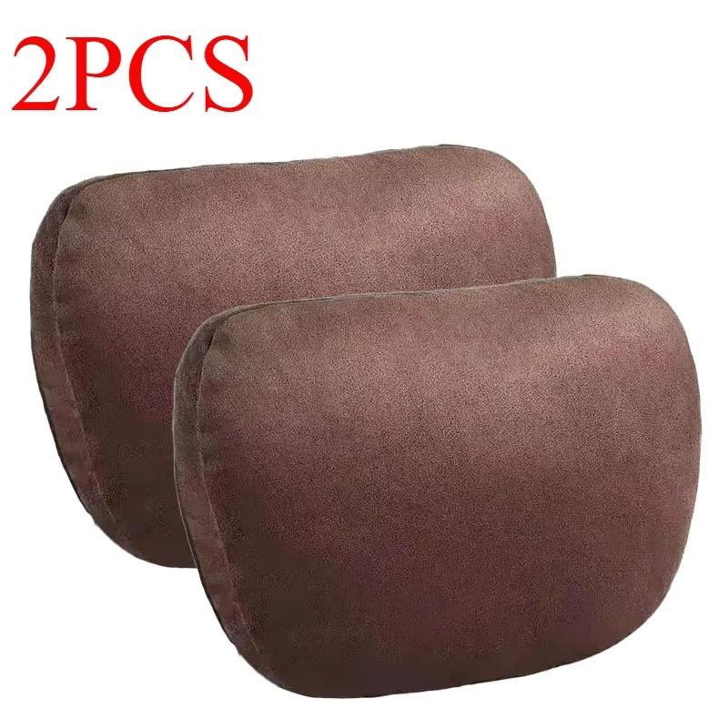 1/2PCS Car Headrest Neck Support Seat / Maybach Design Class Soft Universal Adjustable Car Pillow Neck Rest Cushion High Quality