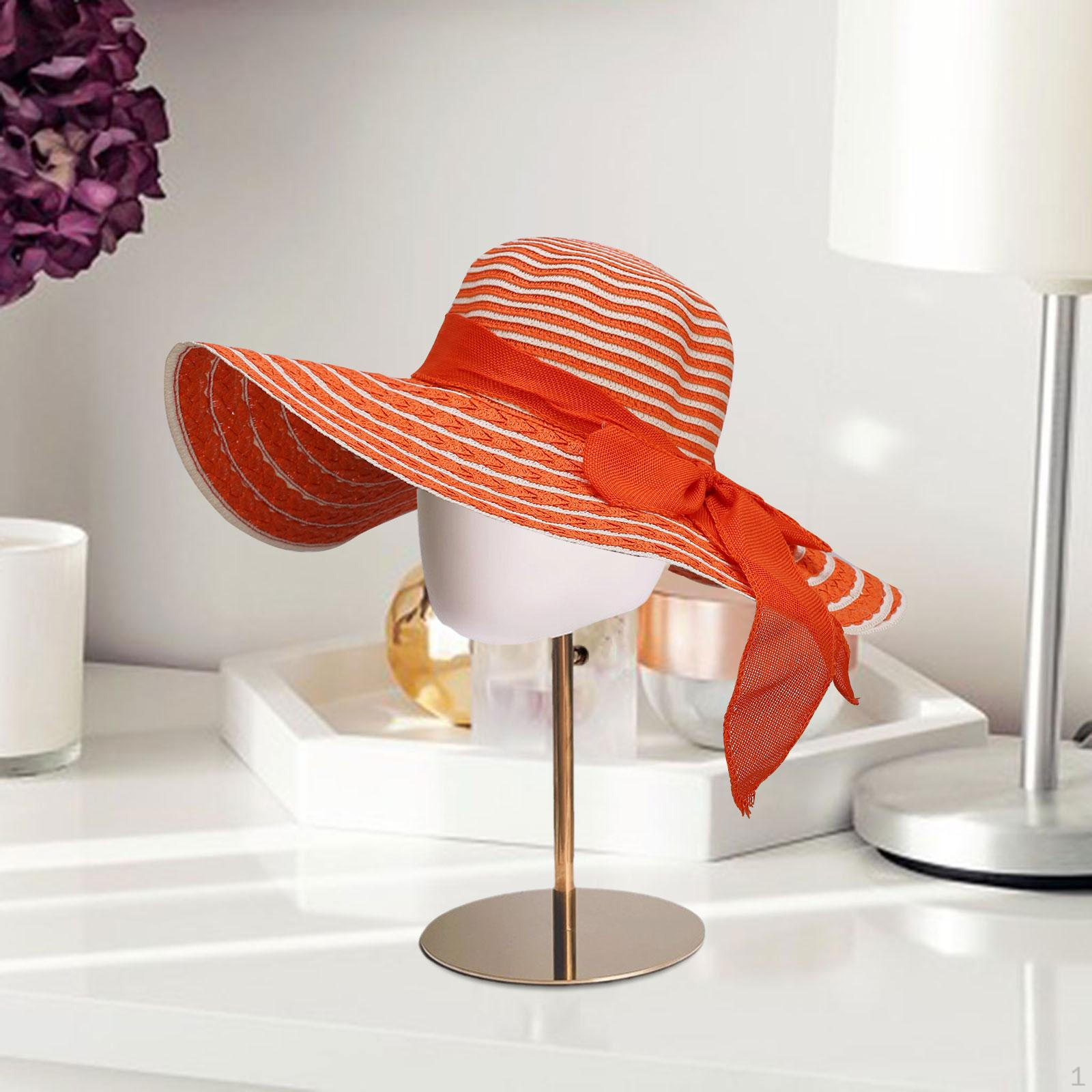 

Перука Дисплей Голова Манекен Модель Настільні Капелюхи Підставка Тримач Манекен Набір блоків для початківців White Gold