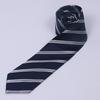 Student Jk Uniform Tie With Striped Pattern For School Wear