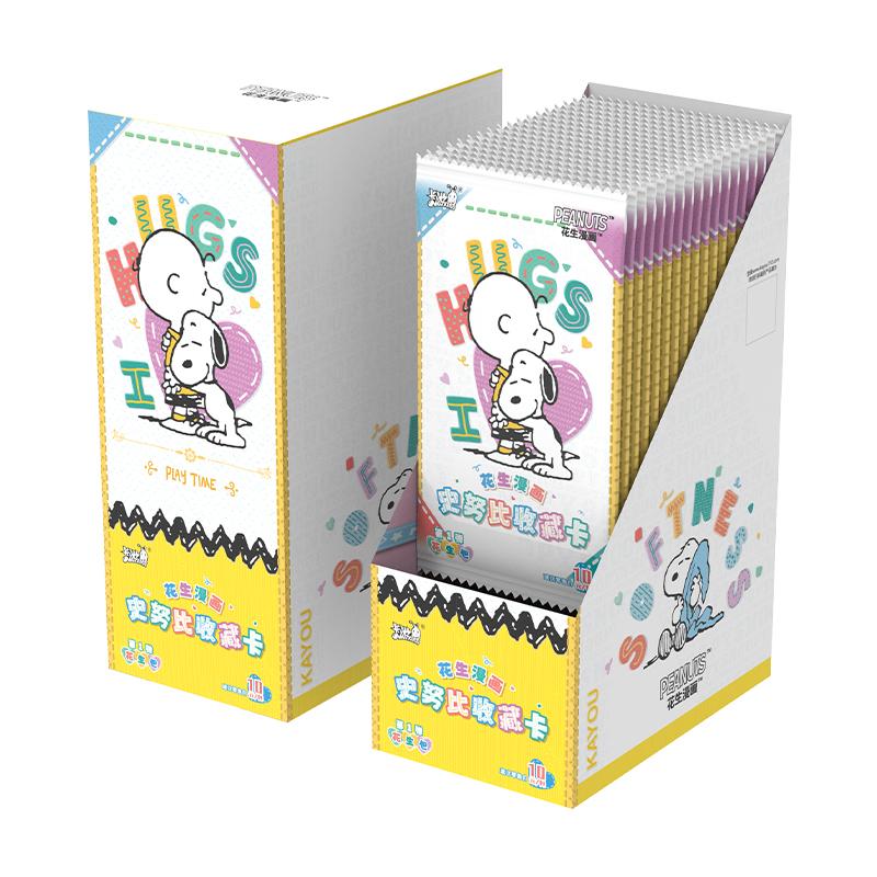 Genuine Peanuts Snoopy Card Peanut Bag Snoopy Marcie Charlie Brown SE Comic Character Collection Cards Toys Gifts