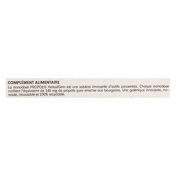 Herbalgem Propolis Bio 7 ampoules