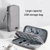 22 Capacity Multiple Pocket USB Storage Pouch Oxford Fabric Protector Flash Drive Cable Small Electronic Accessories