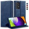 Magnetic Wallet Leather Flip Case For Samsung Galaxy A53 A52 A52s A13 S22 Ultra S21 Plus S20 FE Cards Solt Stand RFID Bag Cover