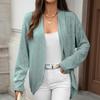 Women's Casual Fashion Long-sleeved Cardigan Knitted  Jacket