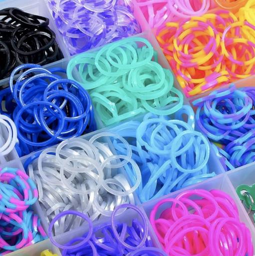 Set of Rubber Bands for Making Bracelets Jewelry Fun Crafts for Children XL