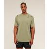 Gymshark Arrival ConTrasT T shirT Grounded Green    sTrengTh Green A4c4o Edd0