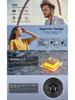 Q38 Waterproof Bluetooth In-ear Earphones with Digital Display - New Model, Hot-Selling Sports Ear-hook Stereo.
