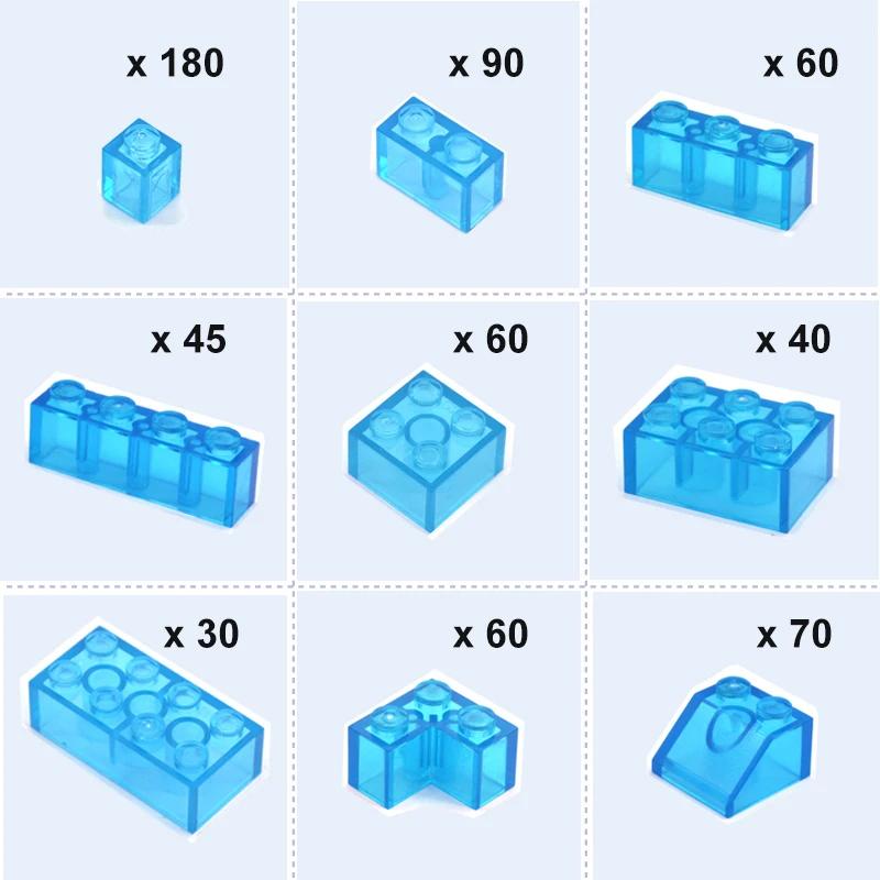 Self-Assembly High-Standard Assembly Superior-Grade Assembly-Bricks Thick Transparent Superior-Grade Figurineures Construction Pieces