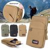 Men Single/double Layer Camping Hunting EDC Molle Bag Wallet Pocket Waist Purse Phone Pouch