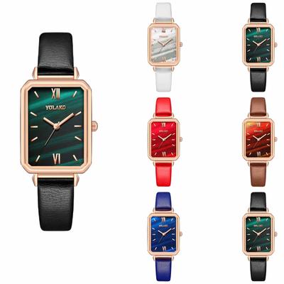 Montre en cuir pour femme