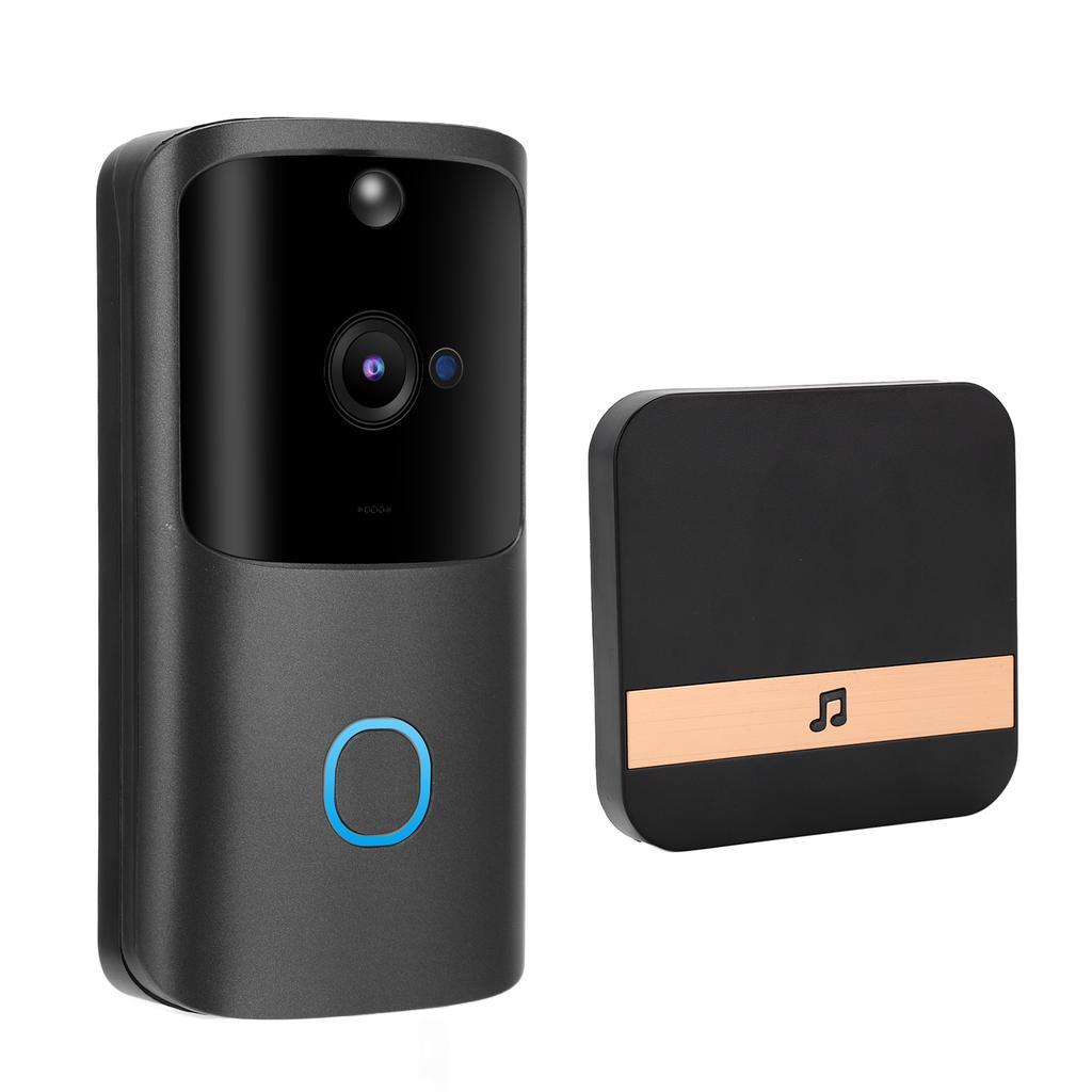 Wireless Video Doorbell WIFI 100DB 2 Way Audio Motion Detection Alarm Night Vision Doorphone