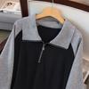 Plus Size Women's Loose Hoodie Dress - Bust 150/160 Cm, Sizes 200-350 Jin