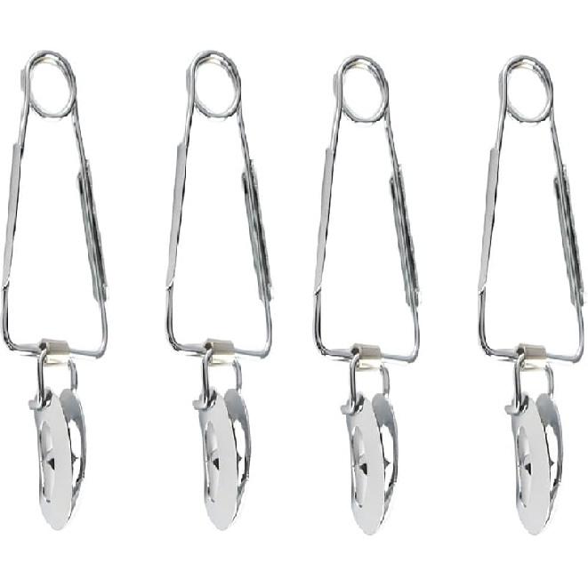 DOITOOL 4 шт. Щипцы для улиток из нержавеющей стали, Щипцы для улиток, Принадлежности для улиток, Для запекания улиток, Нескользящие, Для подачи еды, Для приготовления, Сервировки в ресторане 16X5X4CM