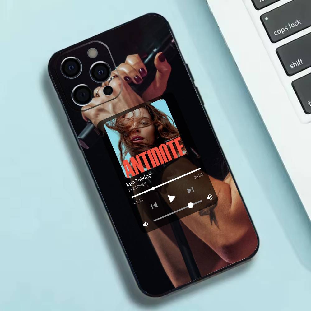 Sängerin C-Cari Fletcher Handyhülle Silikon Weich Für IPhone 17 16 15 14 13 12 11 X XR Plus Pro Max Plus