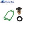6E5-12411-30 Thermostat 6E5-12411-20 W/ Gasket 61A-12414-A0 for Yamaha 2 Stroke 3-250 HP V6 Outboard 6E5-12411-10 688-12411-11